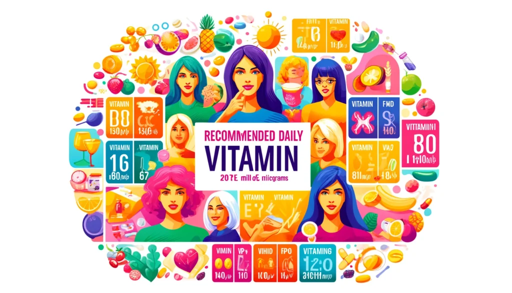 How Much Vitamin Do Women Need Daily